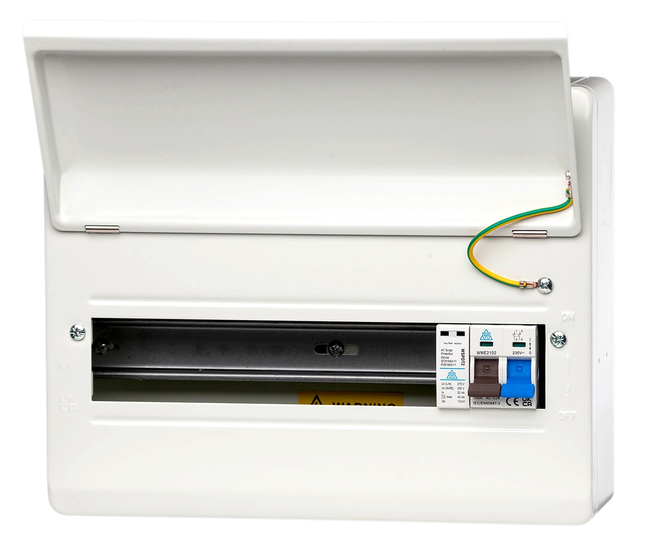 WCED SURGE PROTECTED METAL ENCLOSURES WME**/SP
