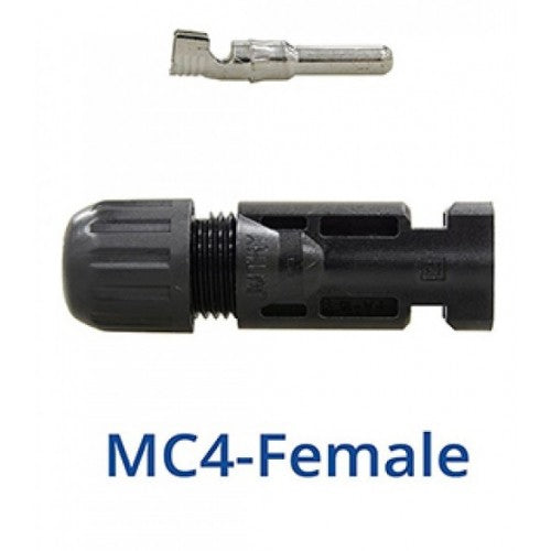 Solar Panel PV Cable MC4 Connector (female)