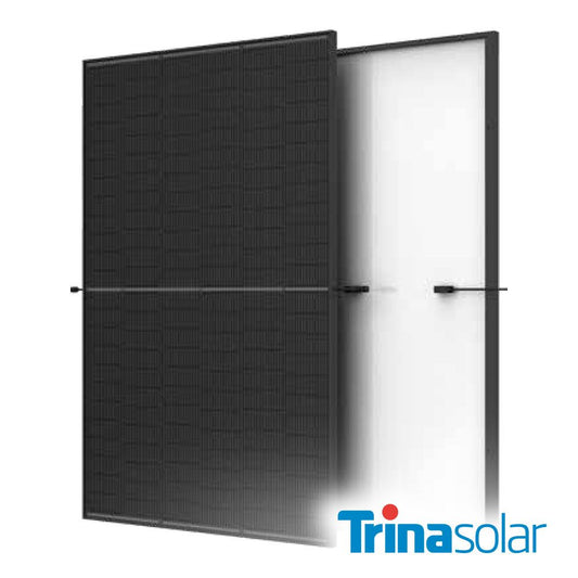 Trina Solar 450W Vertex S+ N-Type TOPCon Monofacial, Dual Glass, Black Frame